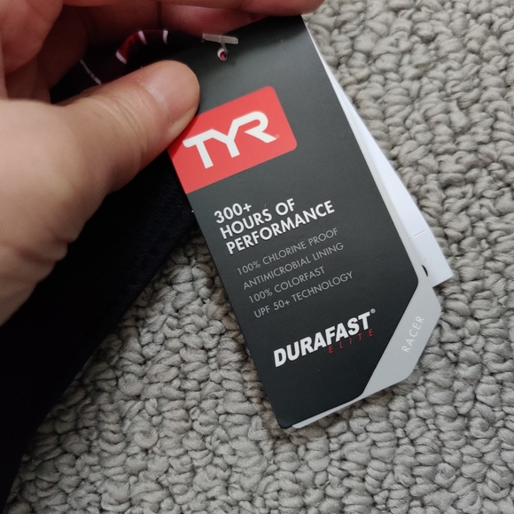 TYR Sport Men's Phoenix Splice Racer Swimsuit - Picture 3 of 4